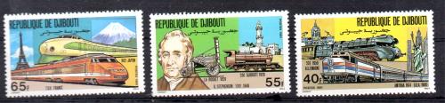 Serie Ferrocarriles Djibouti Nº Yvert 648/51A ( nuevo)